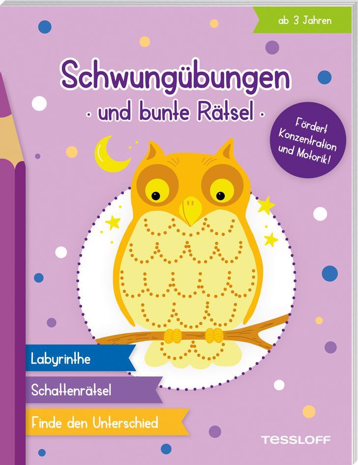 Cover: 9783788644963 | Schwungübungen und bunte Rätsel | Rätselspaß für Kinder ab 3 Jahren