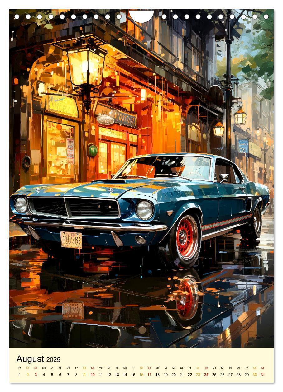 Bild: 9783435847303 | Nostalgic Cars der Traum (Wandkalender 2025 DIN A4 hoch), CALVENDO...