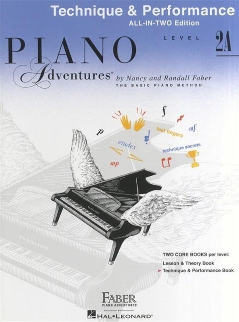 Cover: 9781616776541 | Piano Adventures All-In-Two Level 2A Tech. &amp; Perf. | Faber | Buch