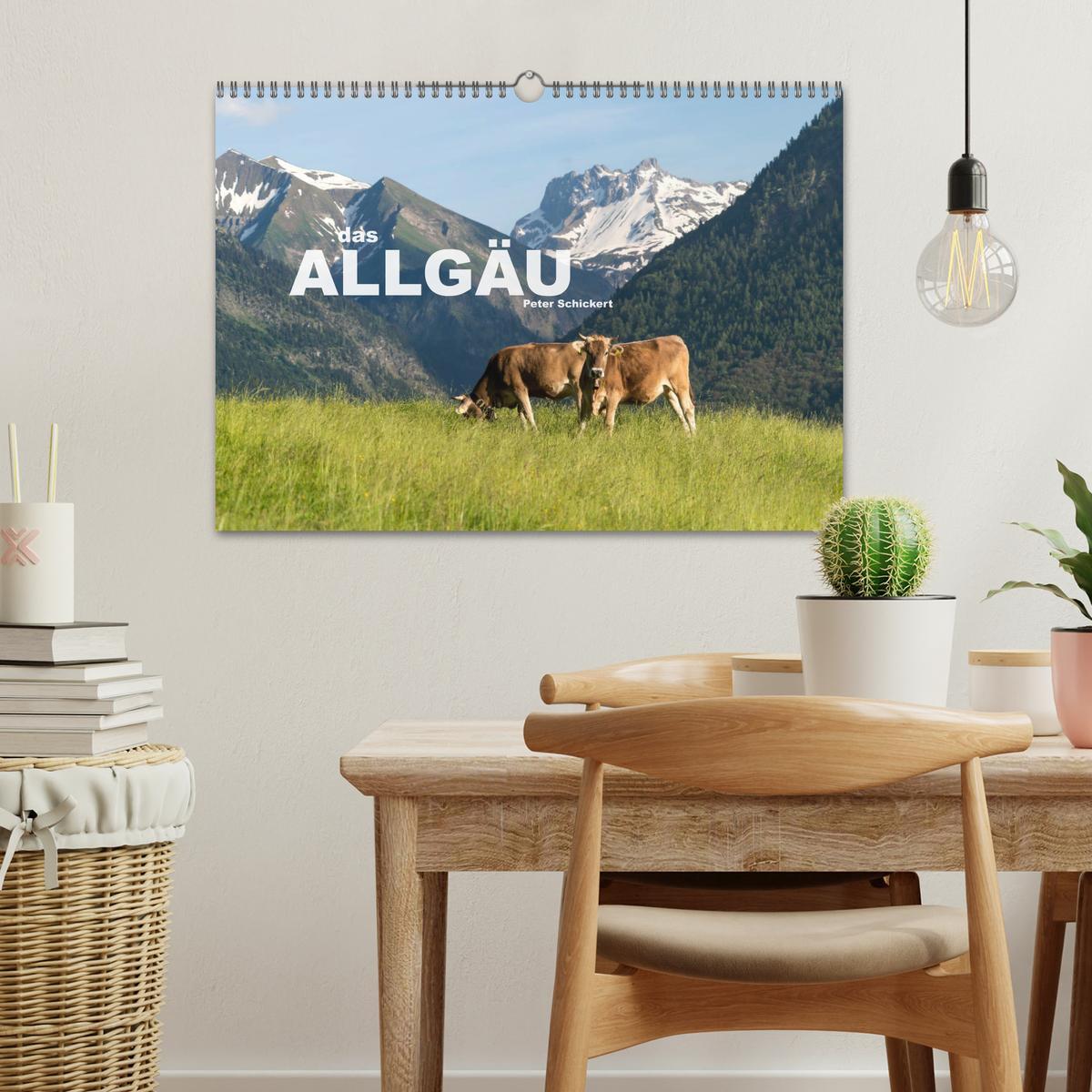 Bild: 9783435453801 | das Allgäu (Wandkalender 2025 DIN A3 quer), CALVENDO Monatskalender