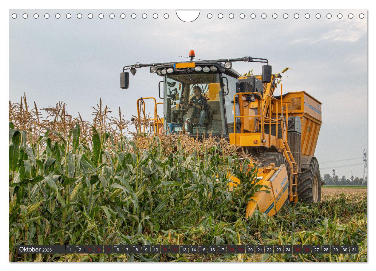 Bild: 9783383996535 | Landtechnik im Einsatz (Wandkalender 2025 DIN A4 quer), CALVENDO...