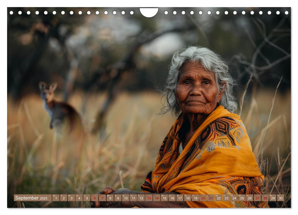 Bild: 9783383819148 | Aborigines - Farben des Outback (Wandkalender 2025 DIN A4 quer),...