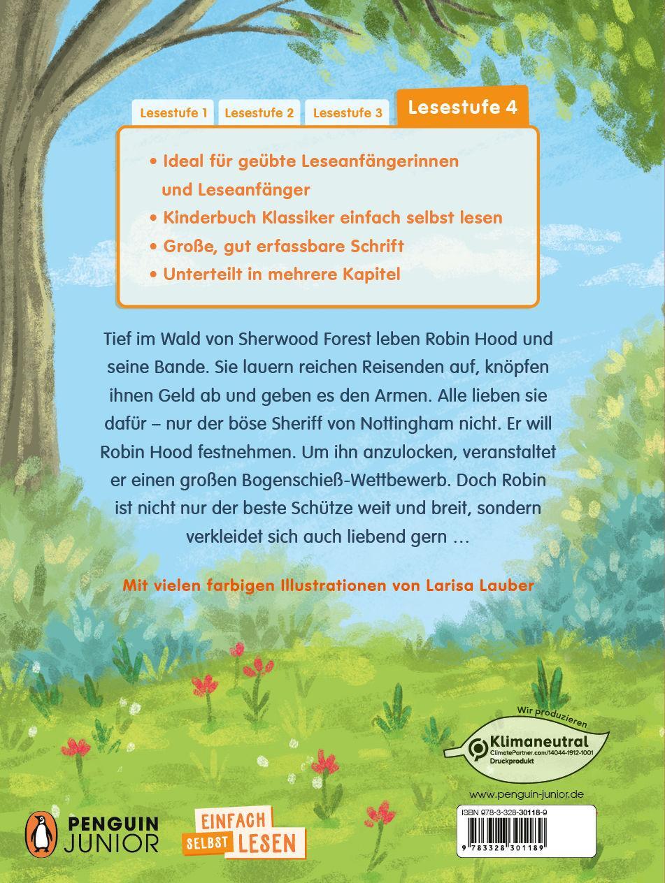 Bild: 9783328301189 | Penguin JUNIOR - Einfach selbst lesen: Kinderbuchklassiker - Robin...