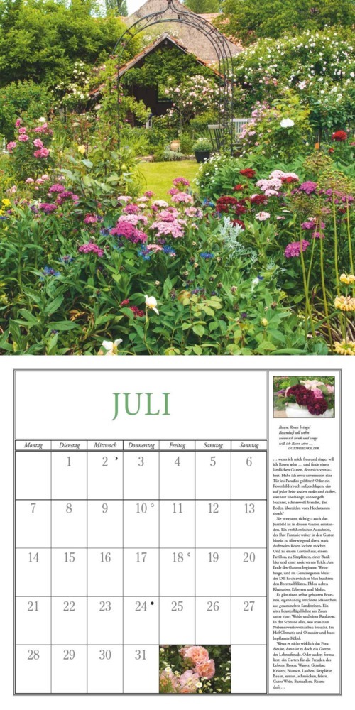 Bild: 4250809652825 | DUMONT - Freude im Garten 2025 Broschürenkalender 2025, 30x30cm,...