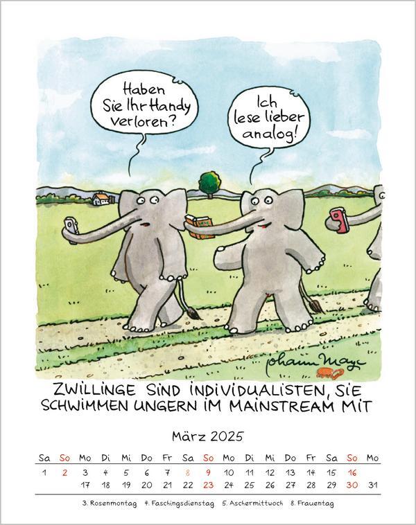 Bild: 9783731876649 | Zwillinge 2025 | Verlag Korsch | Kalender | Spiralbindung | 13 S.