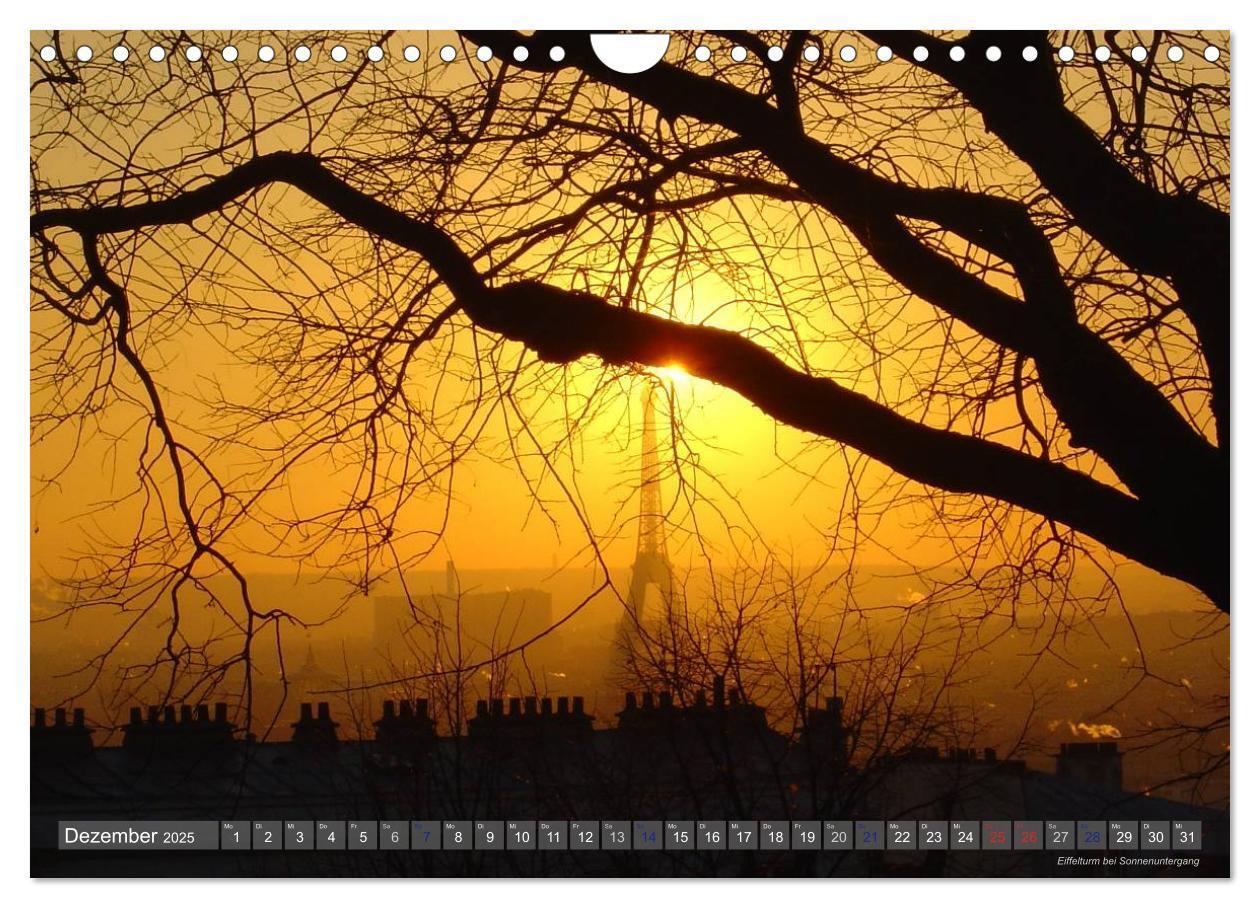 Bild: 9783435637003 | Paris Highlights Wandkalender 2025 DIN A3 quer (Wandkalender 2025...