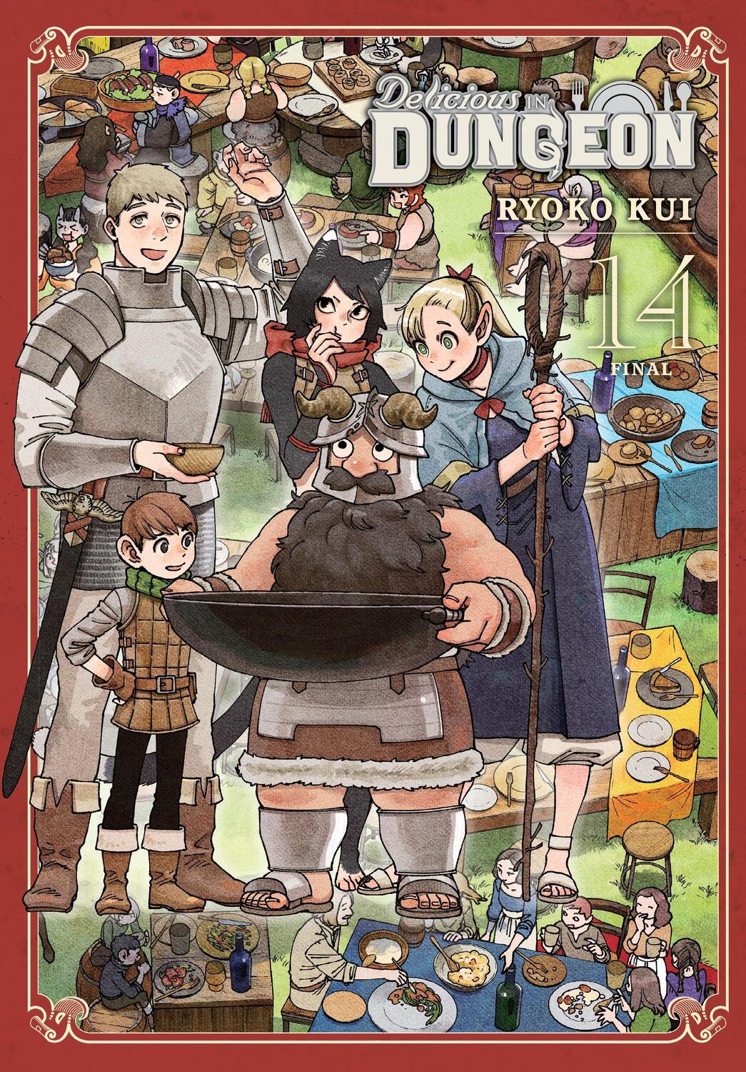 Cover: 9798855400359 | Delicious in Dungeon, Vol. 14 | Ryoko Kui | Taschenbuch | Englisch