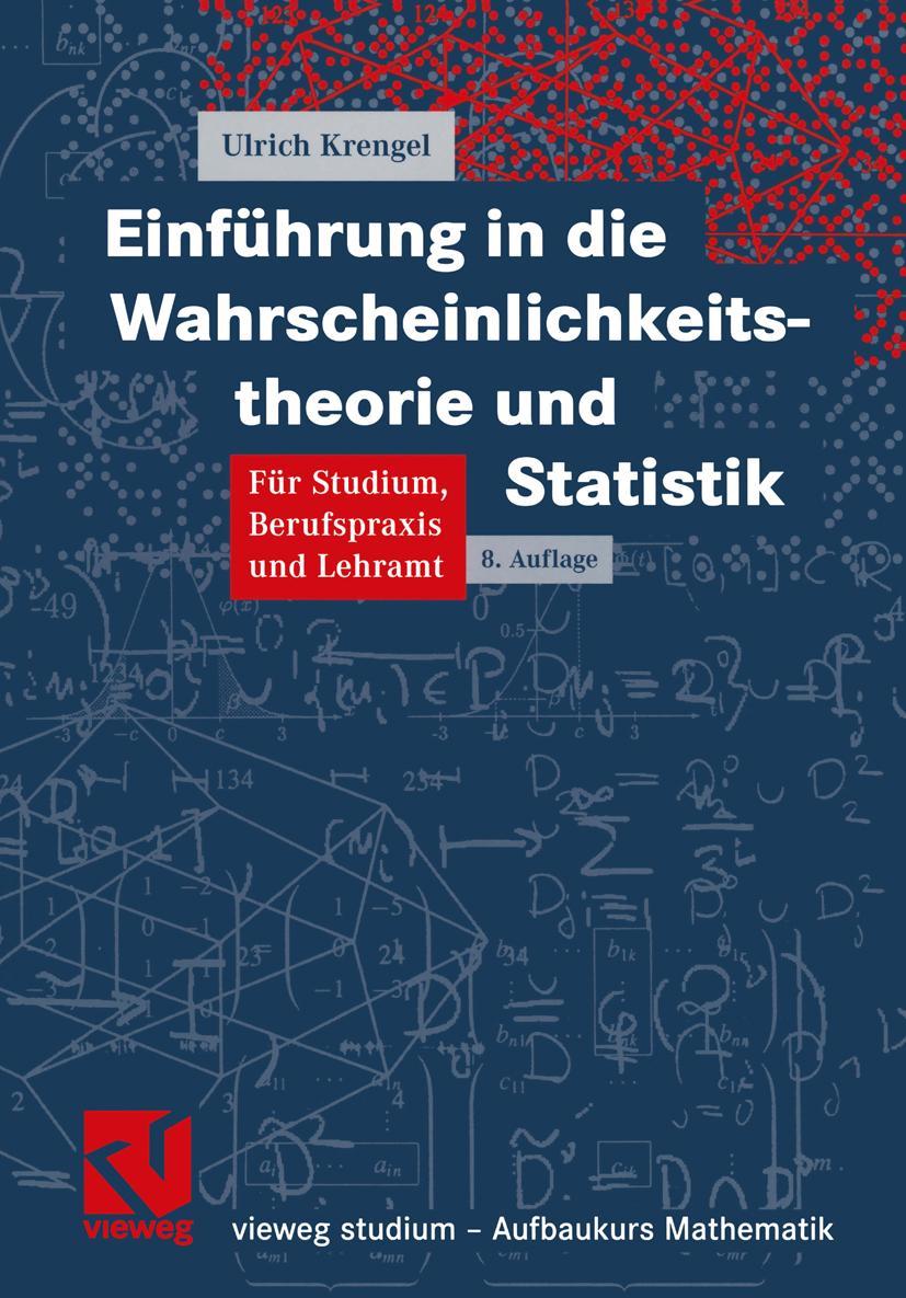 Cover: 9783834800633 | Einführung in die Wahrscheinlichkeitstheorie und Statistik | Krengel