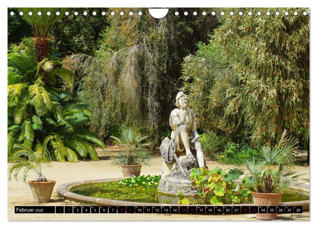 Bild: 9783435399499 | Botanischer Garten Palermo (Wandkalender 2025 DIN A4 quer),...