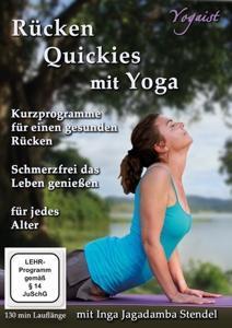 Cover: 9120052890082 | Rücken Quickies mit Yoga | DVD | Deutsch | 2014 | SchröderMedia