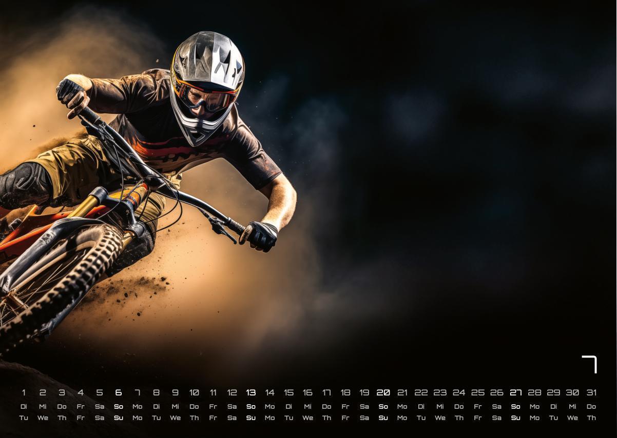 Bild: 9783986734138 | MTB Mountainbike - 2025 - Kalender DIN A3 | GP-Fever. de | Kalender