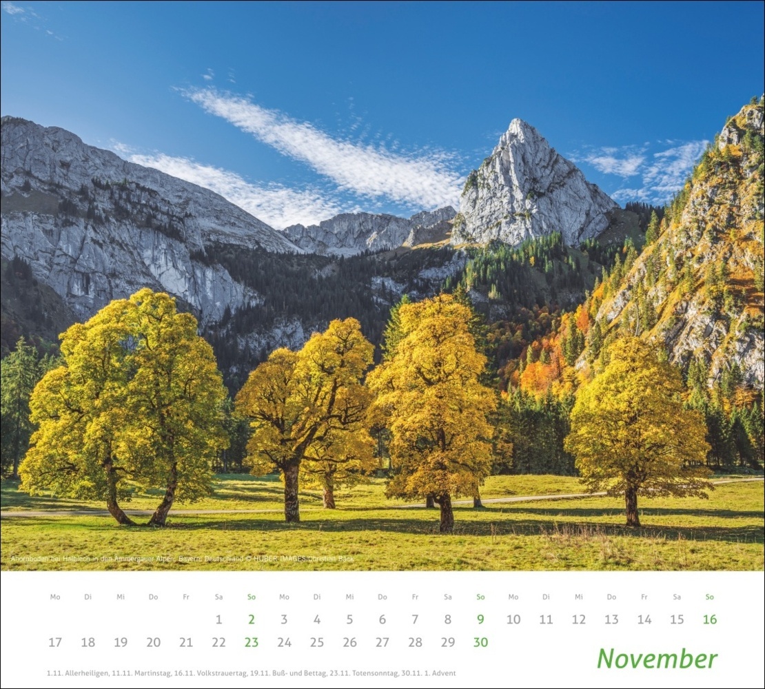 Bild: 9783756406883 | Alpen Bildkalender 2025 | Kalender | Spiralbindung | 14 S. | Deutsch