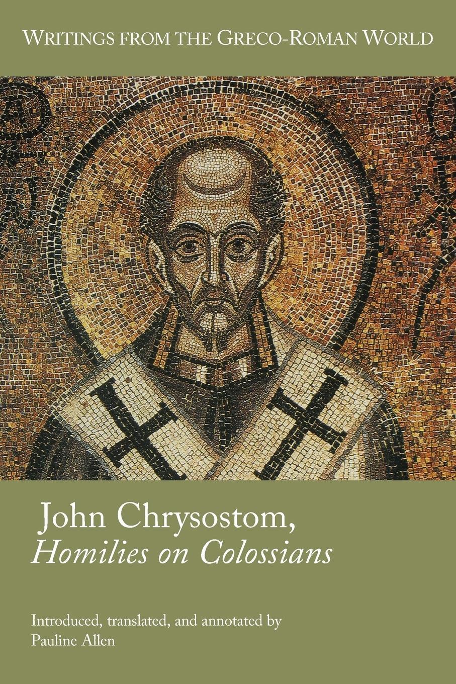 Cover: 9781628374070 | John Chrysostom, Homilies on Colossians | Pauline Allen | Taschenbuch