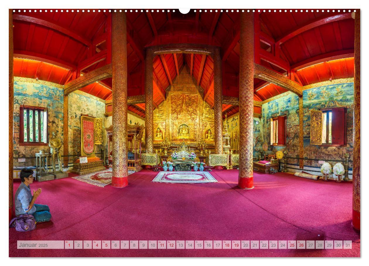 Bild: 9783435246335 | BUDDHA - Buddhistische Tempel in Nordthailand (Wandkalender 2025...