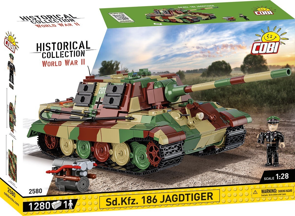 Cover: 5902251025809 | COBI Historical Collection 2580 - SD.KFZ. 186 JAGdTIGER | Englisch