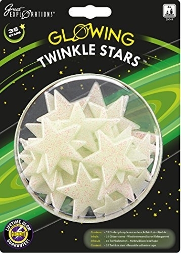 Cover: 40595290448 | Glowing Twinkle Stars | 35 Glitzersterne | Stück | Deutsch | 2018