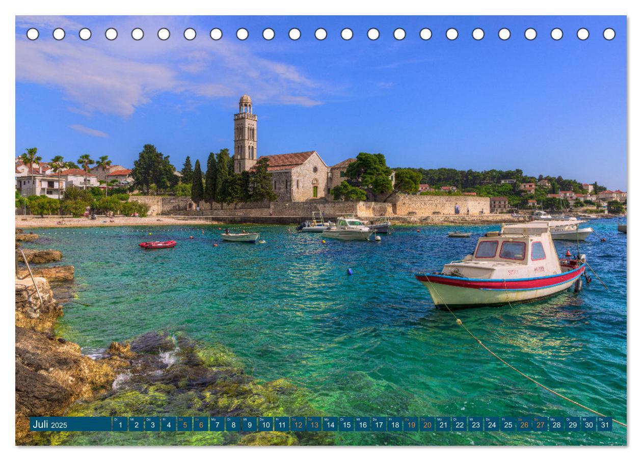 Bild: 9783383964398 | Insel Hvar - Der sonnigste Platz der Adria (Tischkalender 2025 DIN...