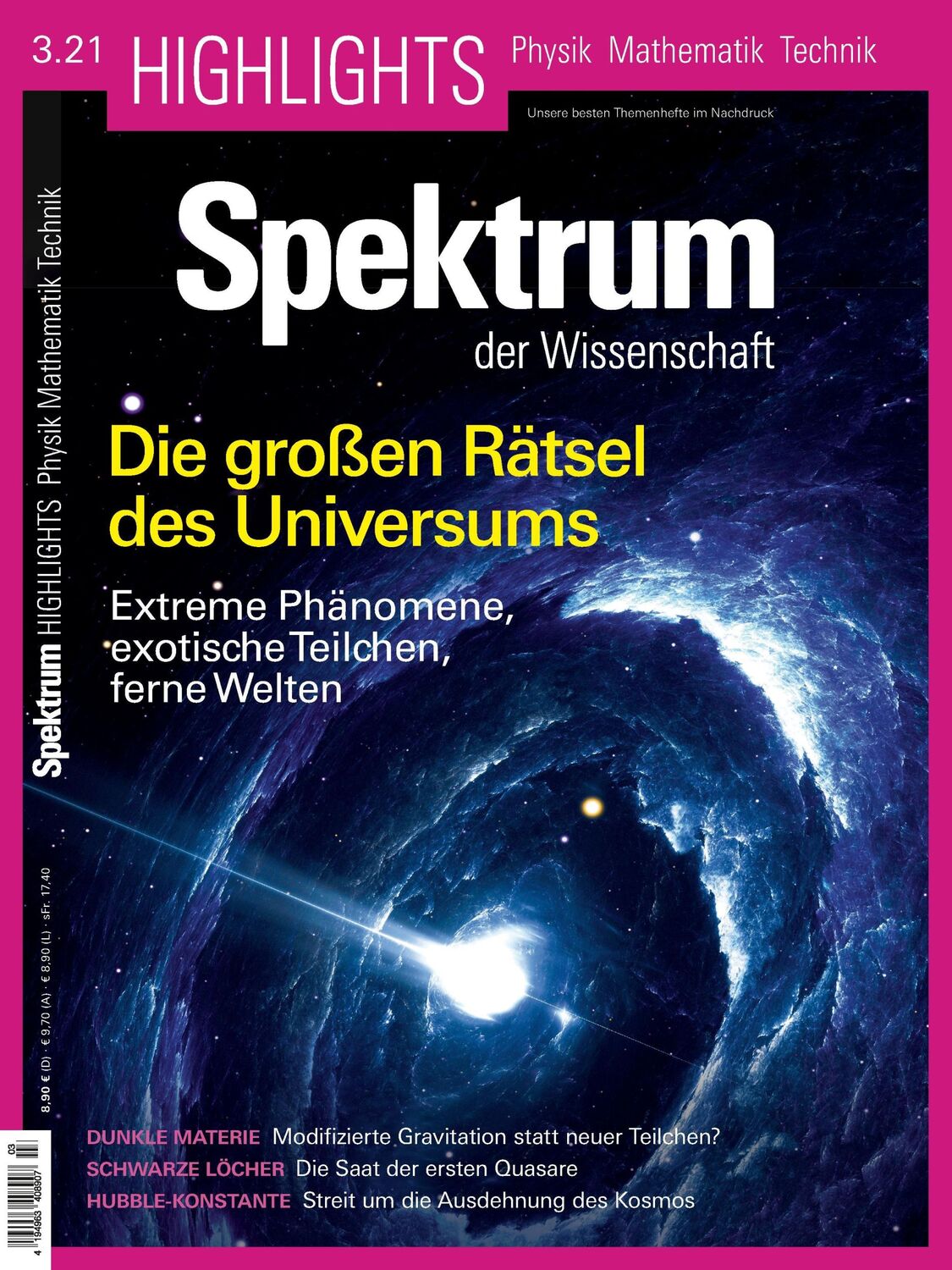 Cover: 9783958925250 | Die großen Rätsel des Universums | Spektrum der Wissenschaft | Buch