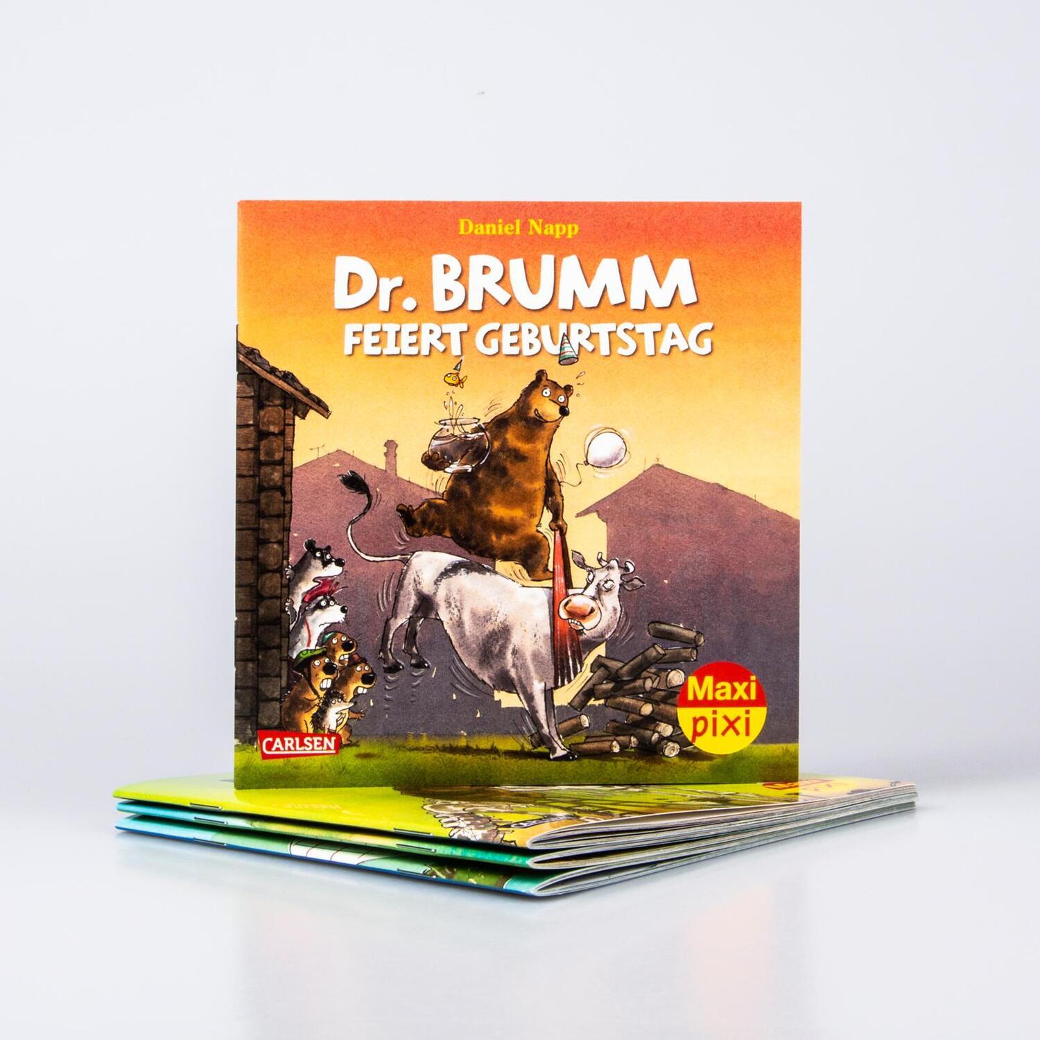 Bild: 9783551030566 | Maxi-Pixi-4er-Set 91: Neues von Dr. Brumm (4x1 Exemplar) | Daniel Napp