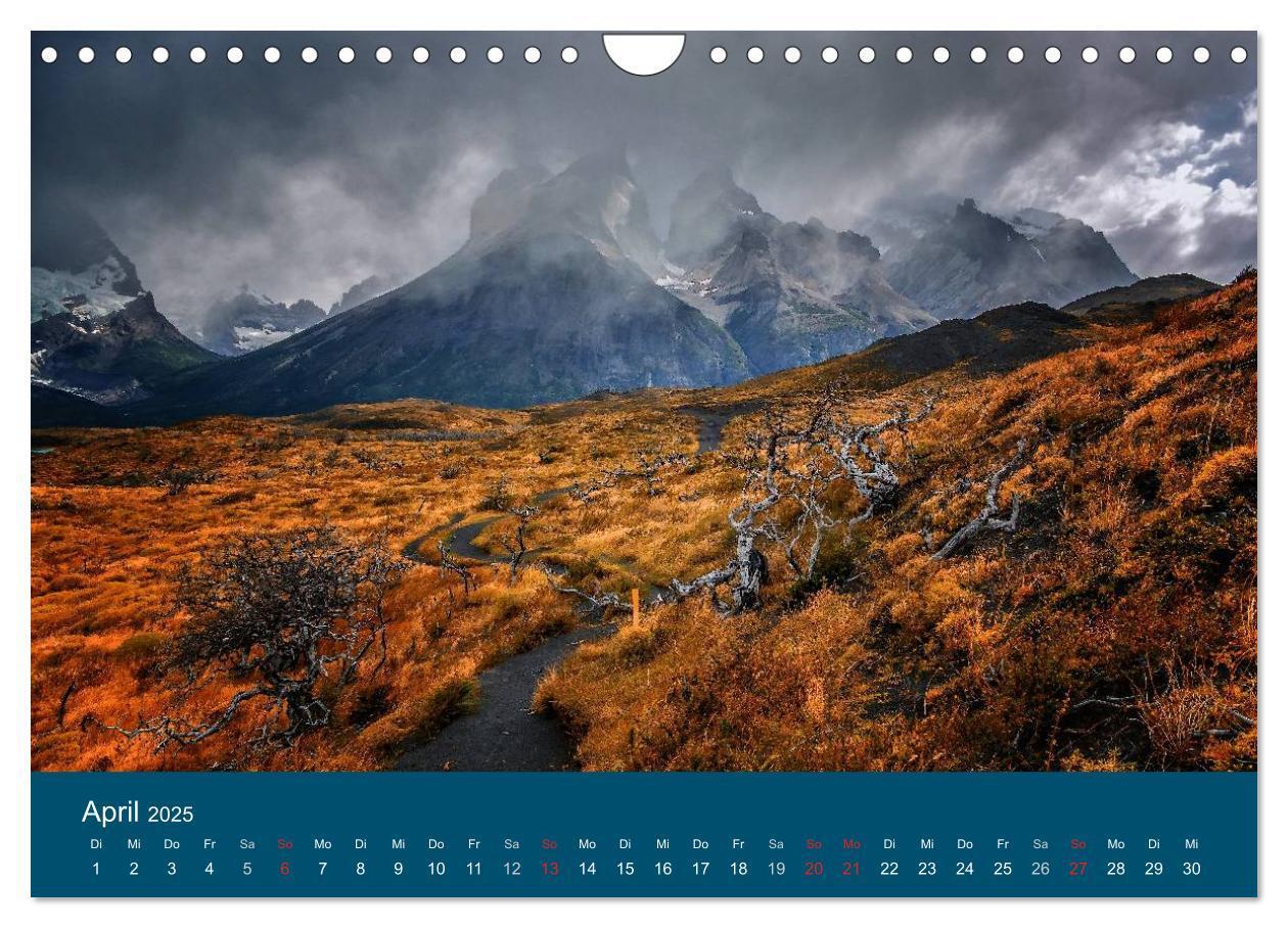 Bild: 9783435608430 | Farbenfrohes Patagonien (Wandkalender 2025 DIN A4 quer), CALVENDO...