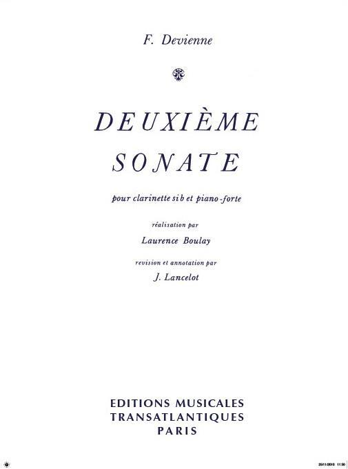 Cover: 5020679575925 | Sonate no.2 pour clarinette et piano | pour Clarinette sib et Piano