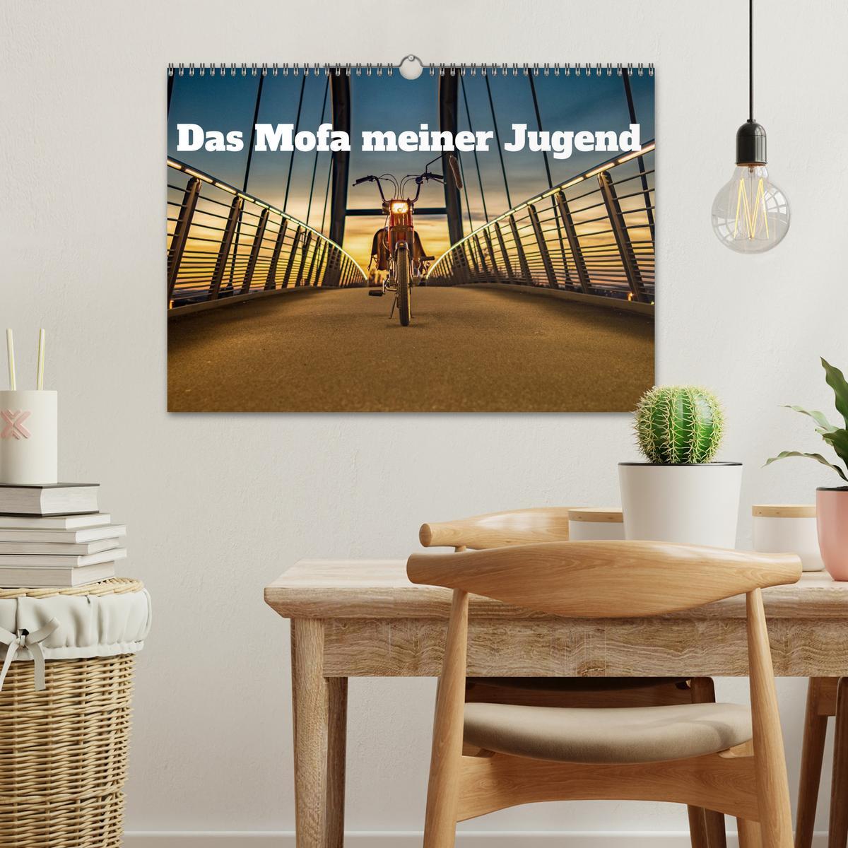 Bild: 9783457214664 | Das Mofa meiner Jugend (Wandkalender 2025 DIN A3 quer), CALVENDO...