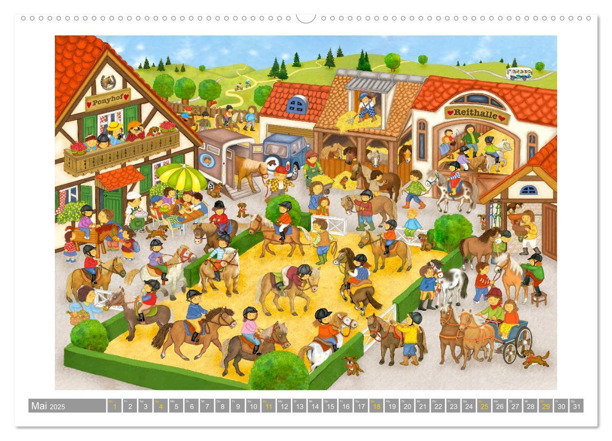 Bild: 9783457173275 | Wimmelig durch das Jahr (Wandkalender 2025 DIN A2 quer), CALVENDO...