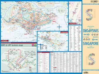 Bild: 9783866091467 | Borch Map Singapore / Singapur | (Land-)Karte | 2 S. | Deutsch | 2010