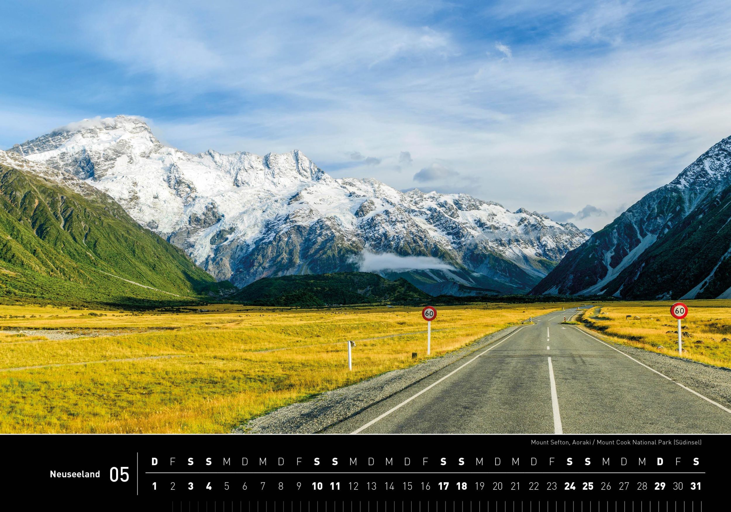 Bild: 9783968555133 | 360° Neuseeland Premiumkalender 2025 | Christian Heeb | Kalender