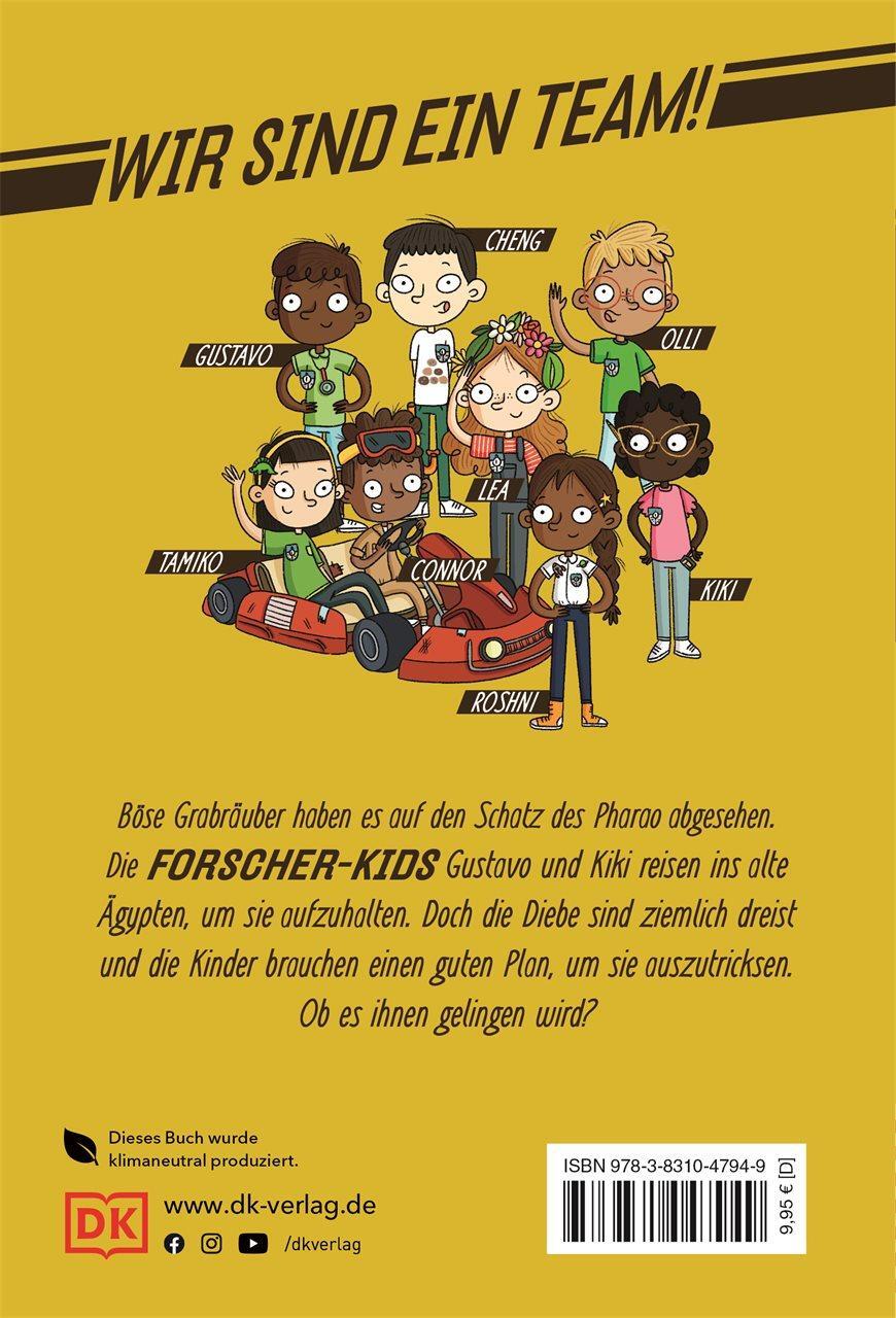 Rückseite: 9783831047949 | Ein Fall für die Forscher-Kids 3. Der Schatz des Pharao | S. J. King