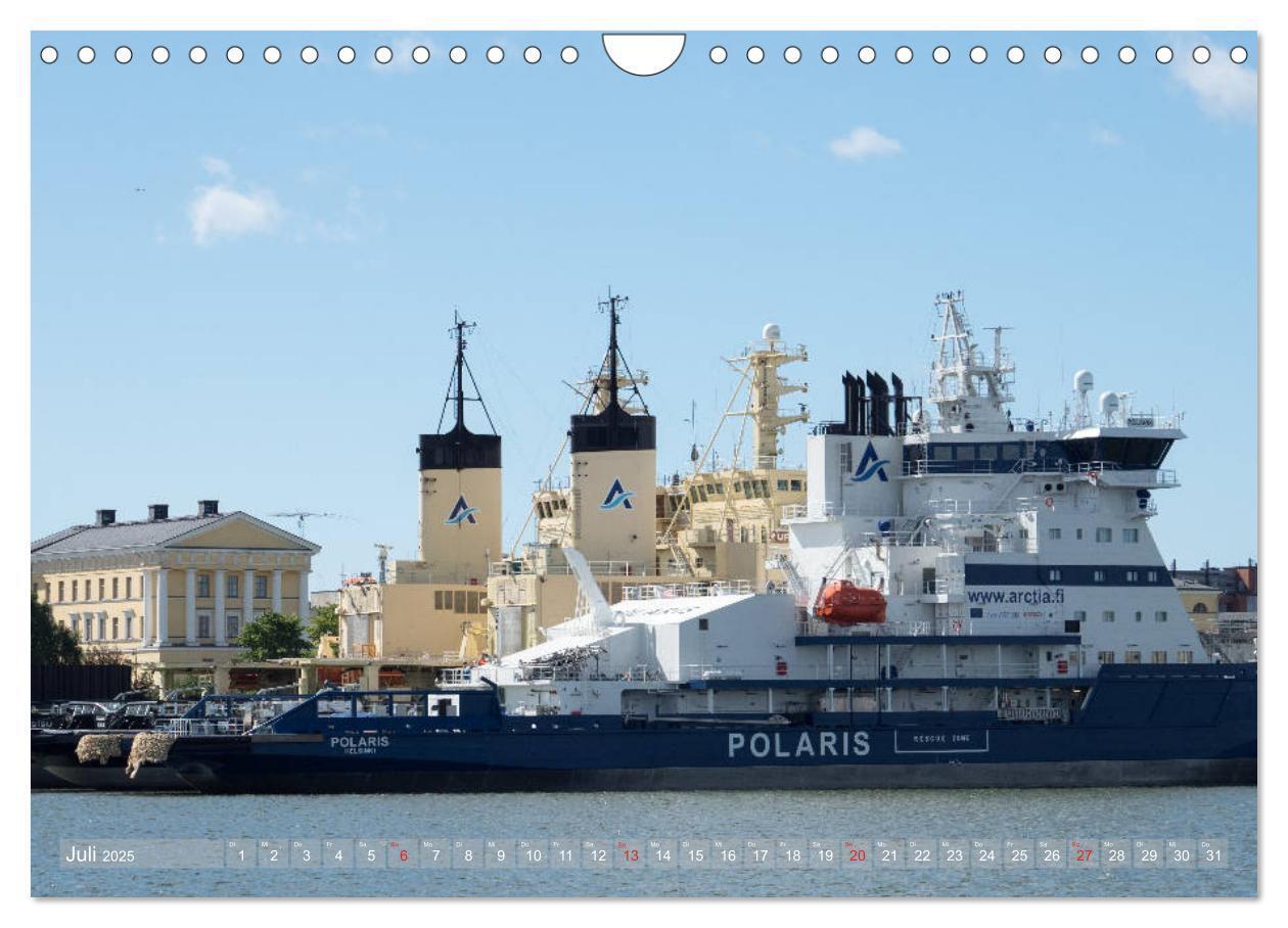 Bild: 9783435139538 | Container - Tanker - Kreuzfahrt - Schiffe (Wandkalender 2025 DIN A4...