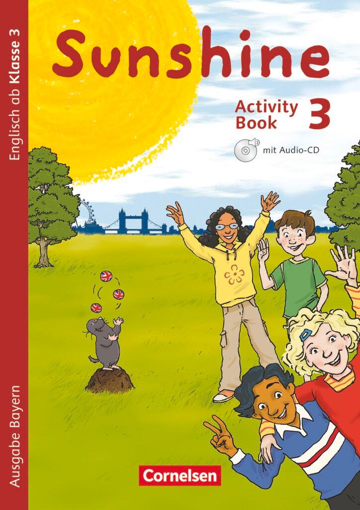 Cover: 9783060838547 | Sunshine 3. Jahrgangsstufe. Activity Book mit Audio-CD und...