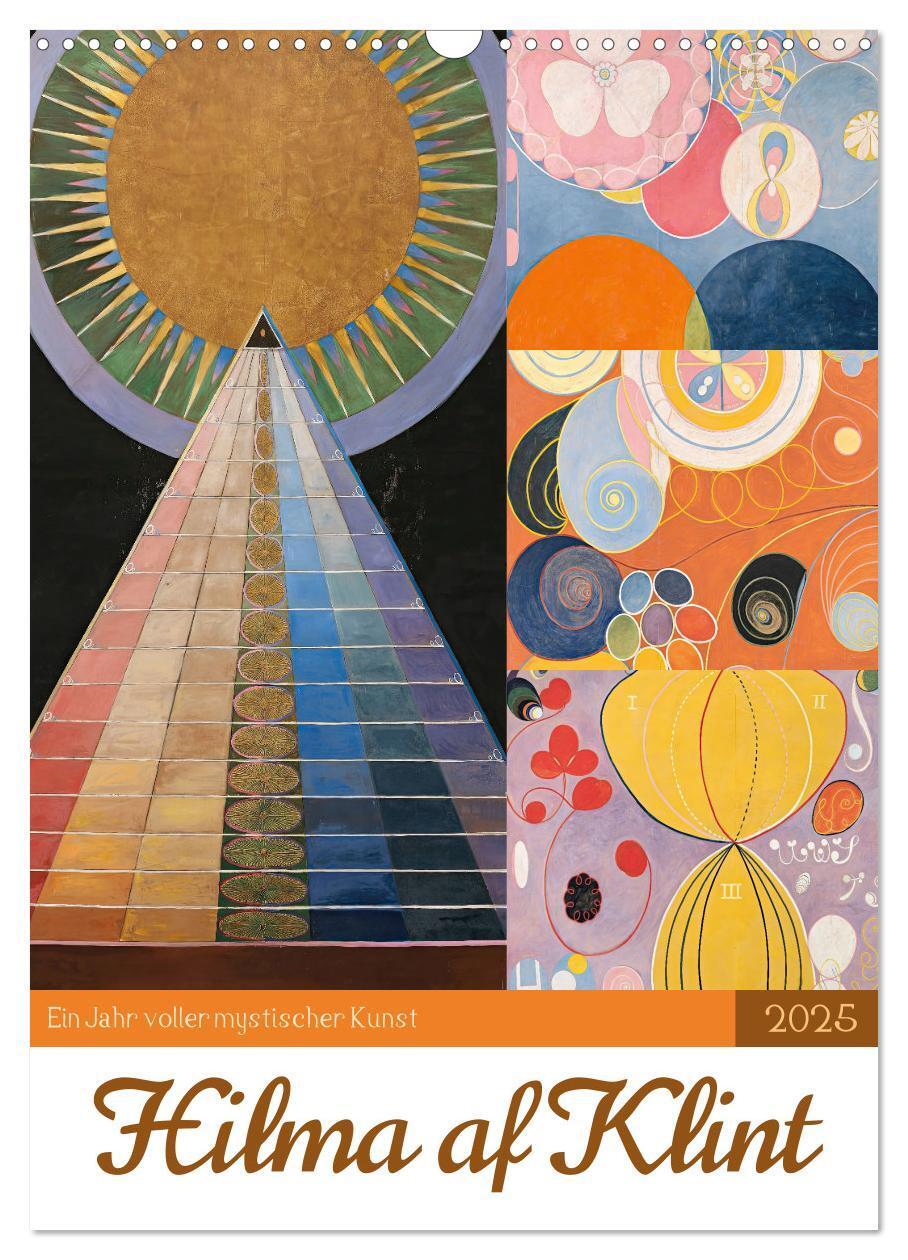 Cover: 9783383967597 | Hilma af Klint - Ein Jahr voller mystischer Kunst (Wandkalender...