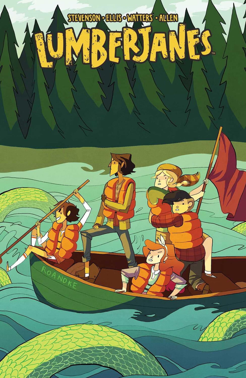 Cover: 9781608868032 | Lumberjanes Vol. 3 | A Terrible Plan | Shannon Watters (u. a.) | Buch