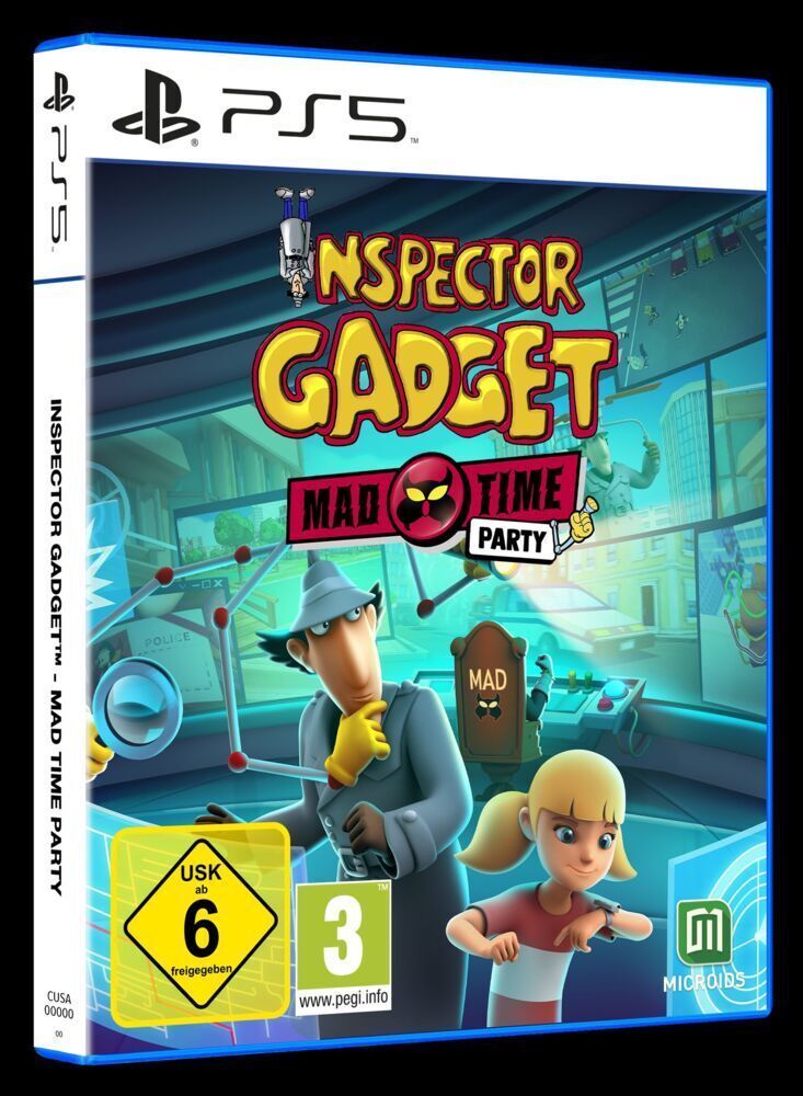 Bild: 3701529510175 | Inspector Gadget - Mad Time Party, 1 PS5-Blu-Ray-Disc | Blu-ray Disc