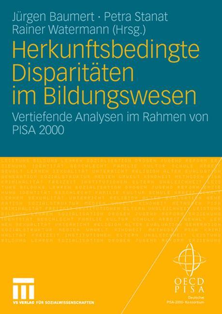 Cover: 9783531147413 | Herkunftsbedingte Disparitäten im Bildungswesen: Differenzielle...