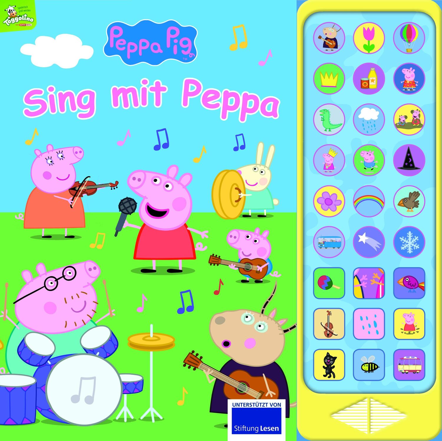 Cover: 9781503751828 | Peppa Pig - Sing mit Peppa Pig - 27-Button-Soundbuch mit 24 Seiten...