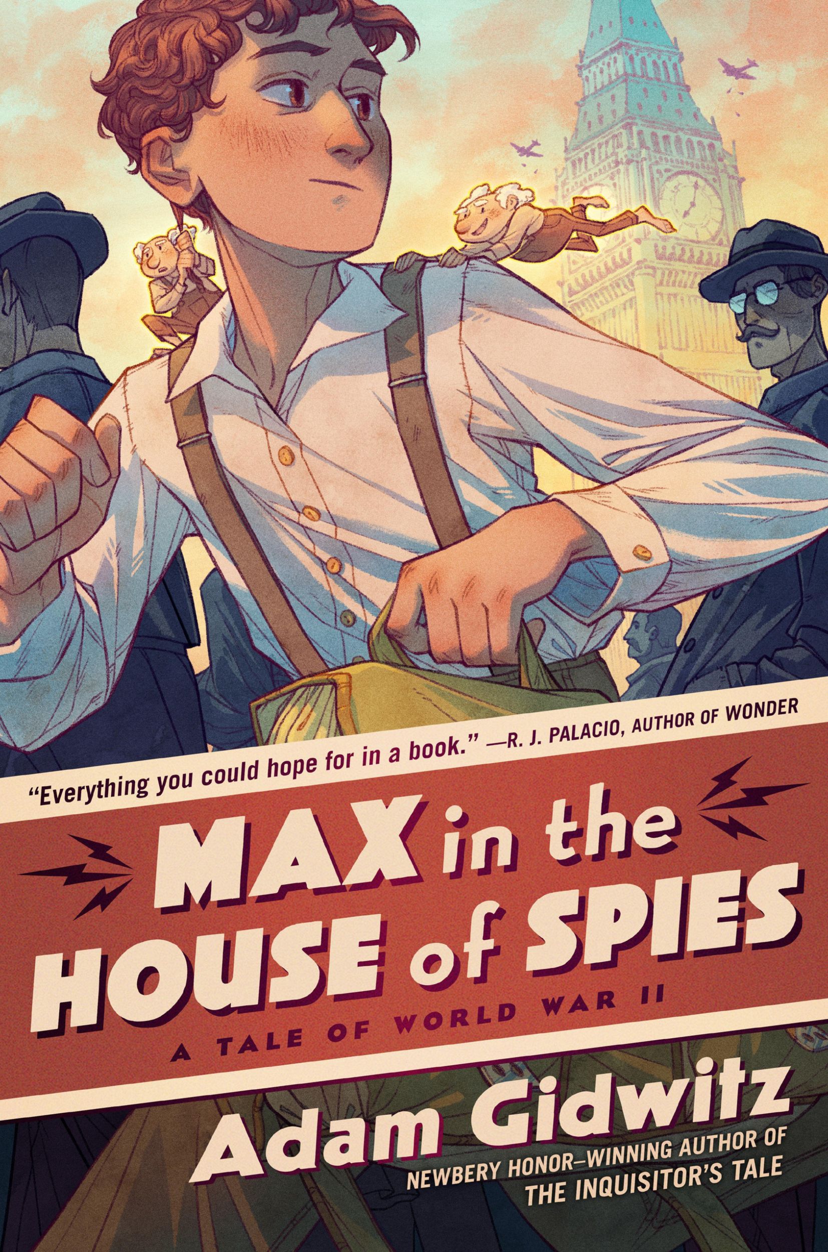 Cover: 9780593112083 | Max in the House of Spies | A Tale of World War II | Adam Gidwitz