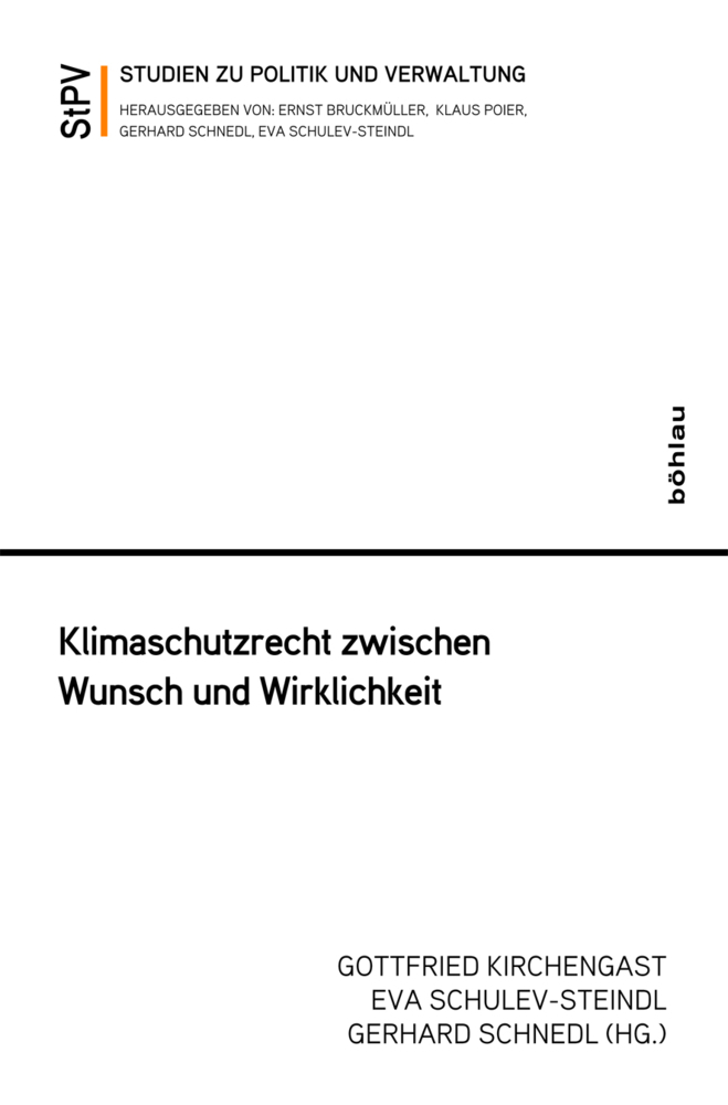 Cover: 9783205205203 | Klimaschutzrecht zwischen Wunsch und Wirklichkeit | Taschenbuch