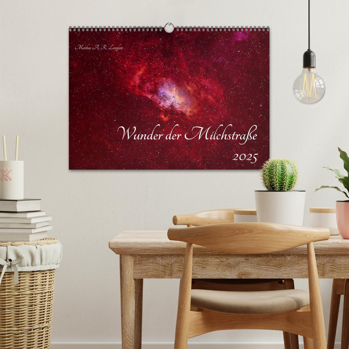 Bild: 9783383849978 | Wunder der Milchstraße (Wandkalender 2025 DIN A3 quer), CALVENDO...