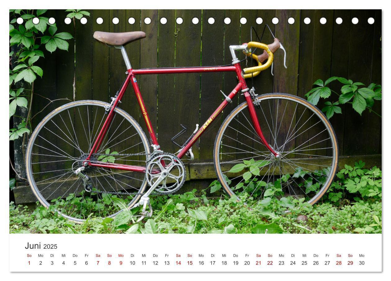 Bild: 9783435017584 | Stahlrenner - Rennrad-Klassiker aus Europa (Tischkalender 2025 DIN...