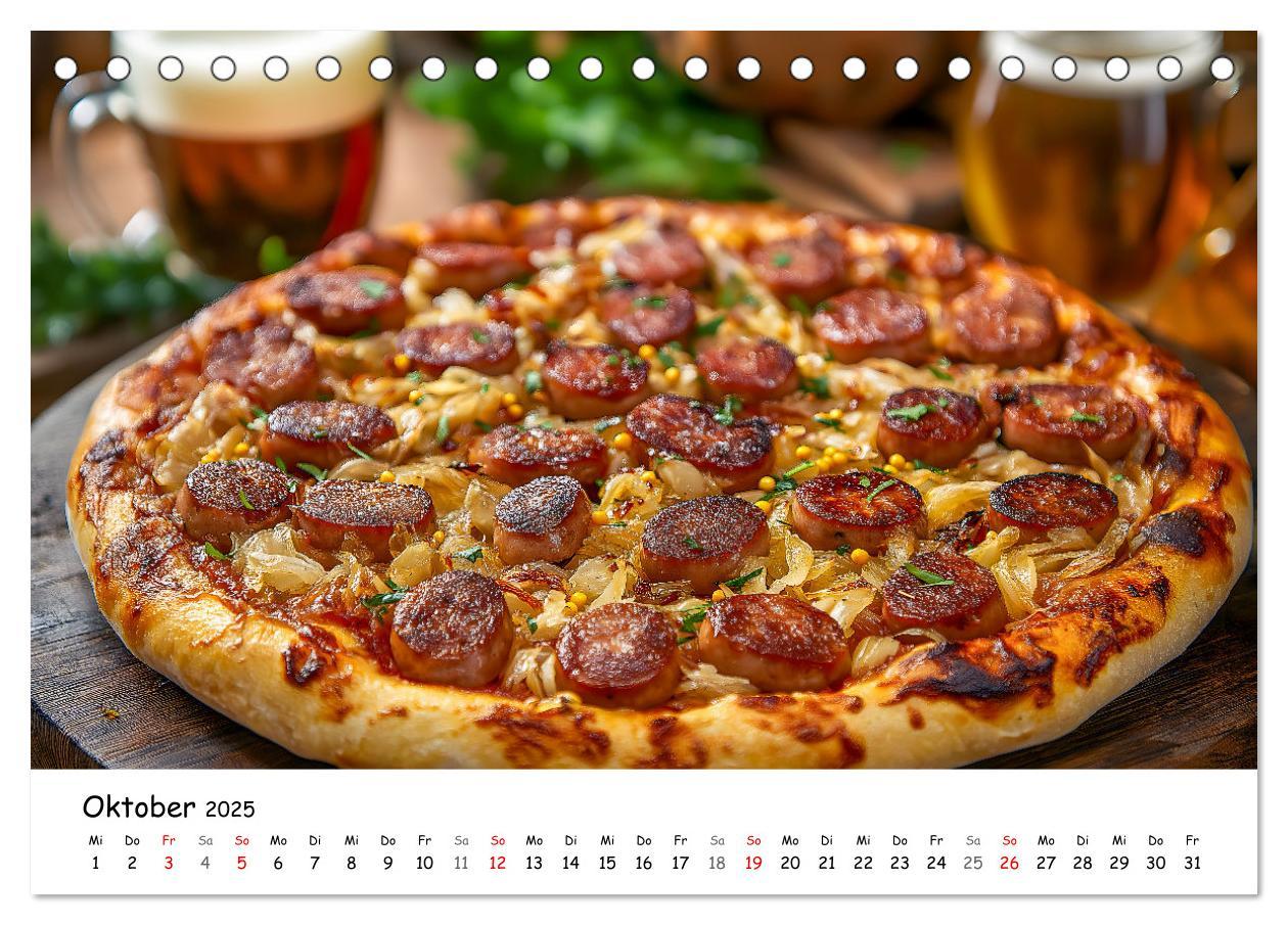 Bild: 9783457215838 | Pizza geht immer - Zu jeder Jahreszeit (Tischkalender 2025 DIN A5...