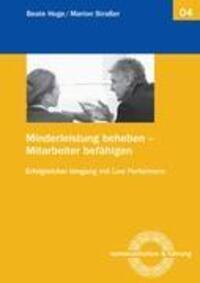 Cover: 9783844889406 | Minderleistung beheben - Mitarbeiter befähigen | Beate Hoge (u. a.)