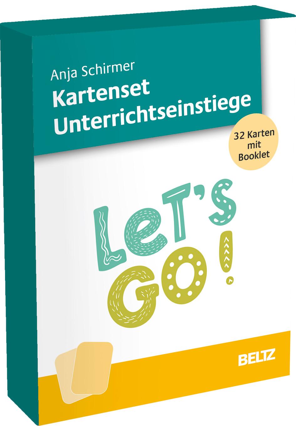 Cover: 4019172200428 | Kartenset Unterrichtseinstiege | 32 Karten mit Booklet | Anja Schirmer