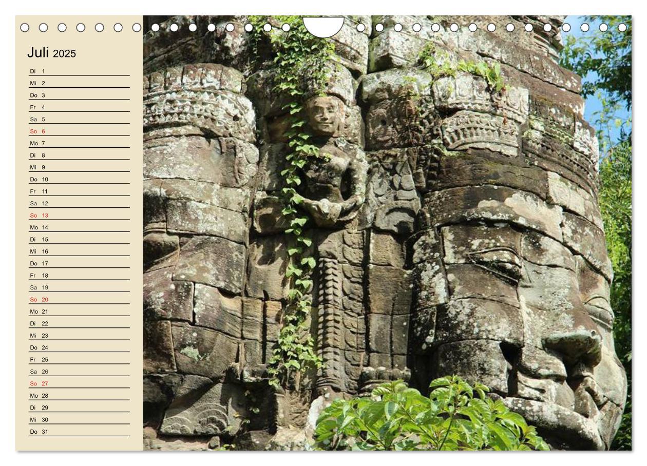 Bild: 9783435523337 | Kambodscha. Angkor Wat (Wandkalender 2025 DIN A4 quer), CALVENDO...