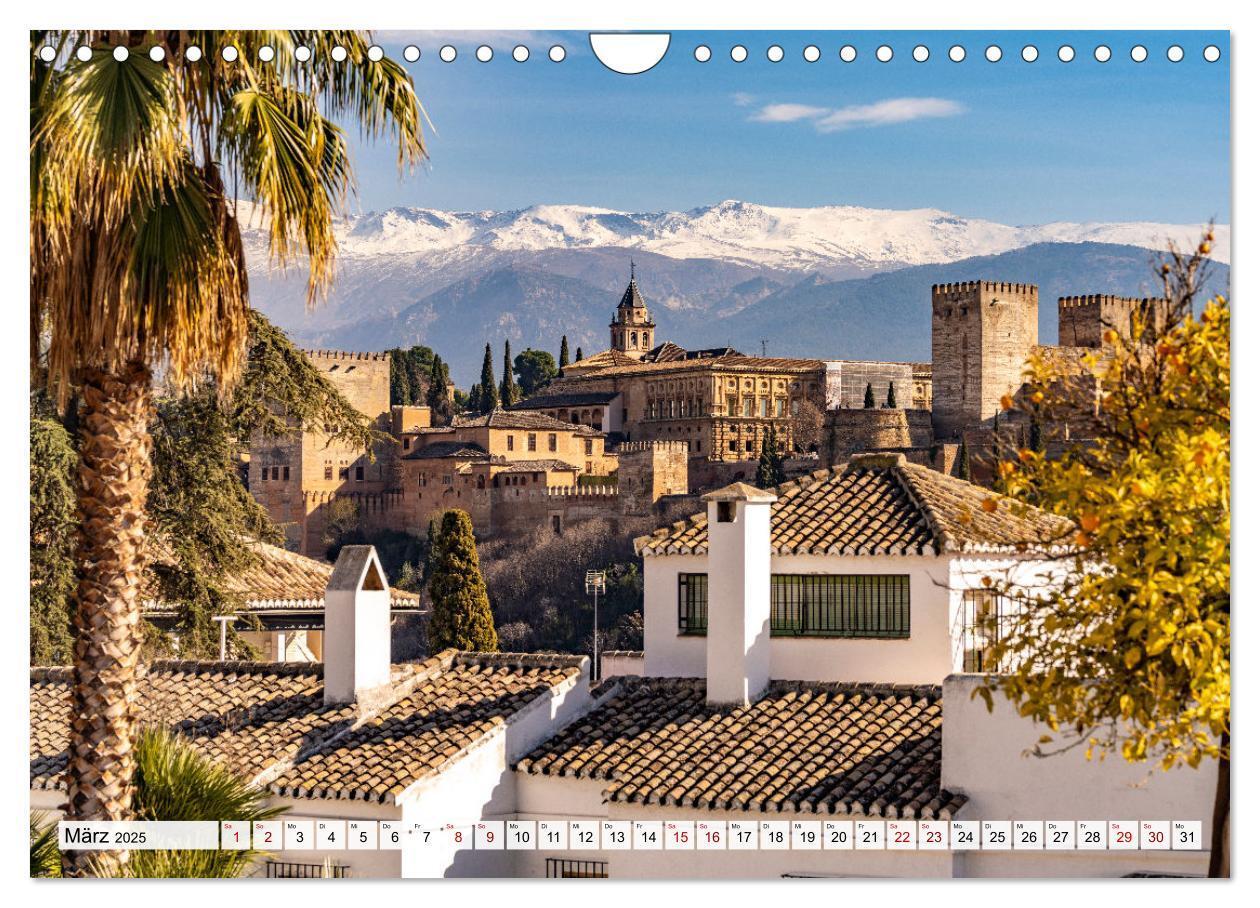 Bild: 9783383976773 | Andalusien - Granada (Wandkalender 2025 DIN A4 quer), CALVENDO...