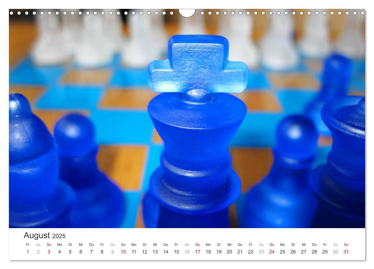 Bild: 9783435489350 | Schach 2025. Impressionen von Figuren und Spielen (Wandkalender...