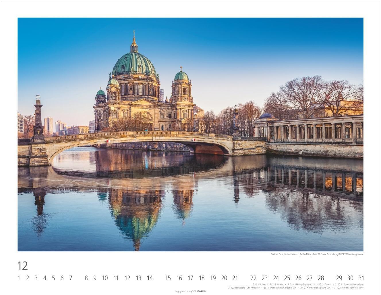 Bild: 9783839900376 | Berlin Kalender 2025 | Kalender | Spiralbindung | 14 S. | Deutsch