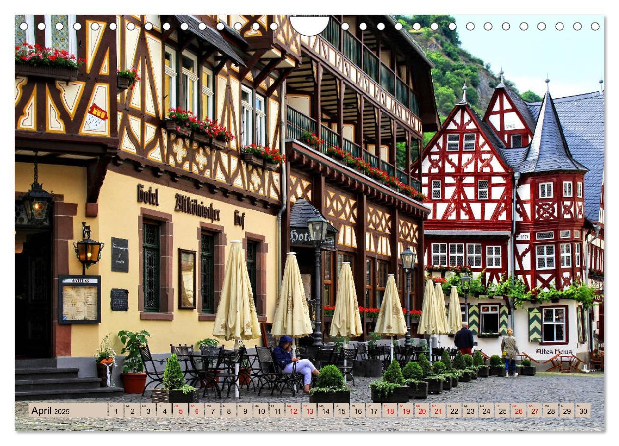 Bild: 9783435369713 | Bacharach - Sehenswerter Ort am Mittelrhein (Wandkalender 2025 DIN...