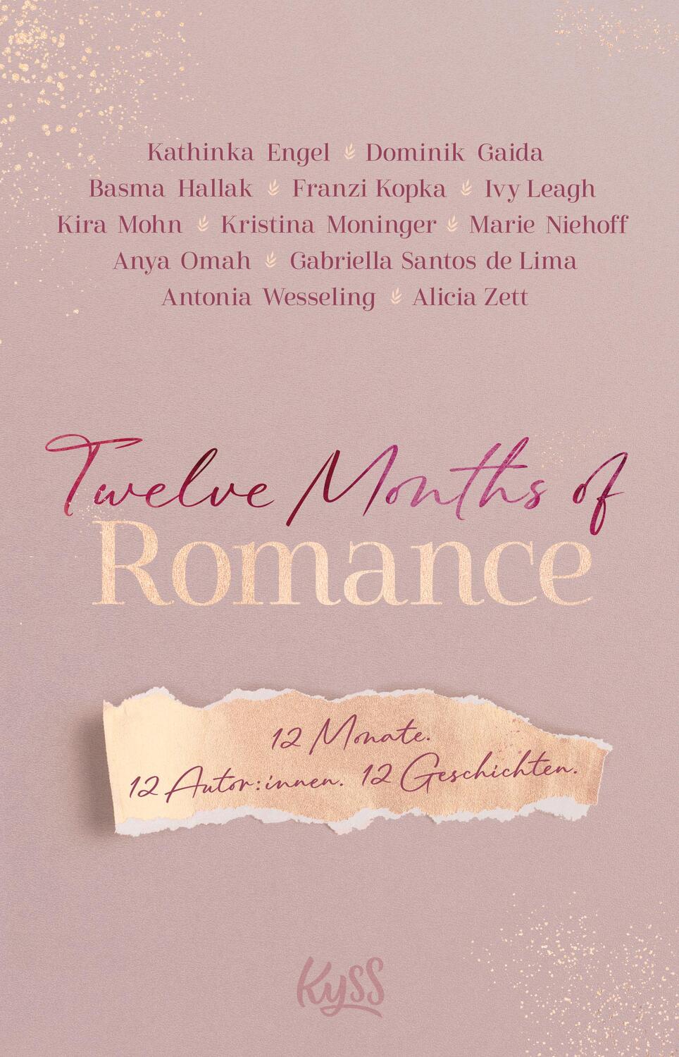 Cover: 9783499015960 | Twelve Months of Romance | 12 Monate. 12 Autor:innen. 12 Geschichten.